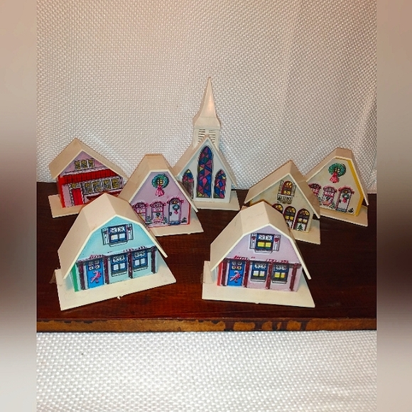 Accents Vintage Light Up Christmas Village Poshmark